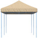 Partytent inklapbaar pop-up 580x292x315 cm beige
