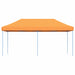 Partytent inklapbaar pop-up 580x292x315 cm oranje