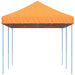 Partytent inklapbaar pop-up 580x292x315 cm oranje
