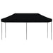 Partytent inklapbaar pop-up 580x292x315 cm zwart