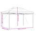 Partytent inklapbaar pop-up 440x292x315 cm beige