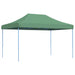 Partytent inklapbaar pop-up 440x292x315 cm groen