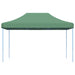Partytent inklapbaar pop-up 440x292x315 cm groen