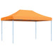 Partytent inklapbaar pop-up 440x292x315 cm oranje