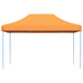 Partytent inklapbaar pop-up 440x292x315 cm oranje