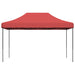 Partytent inklapbaar pop-up 440x292x315 cm bordeauxrood