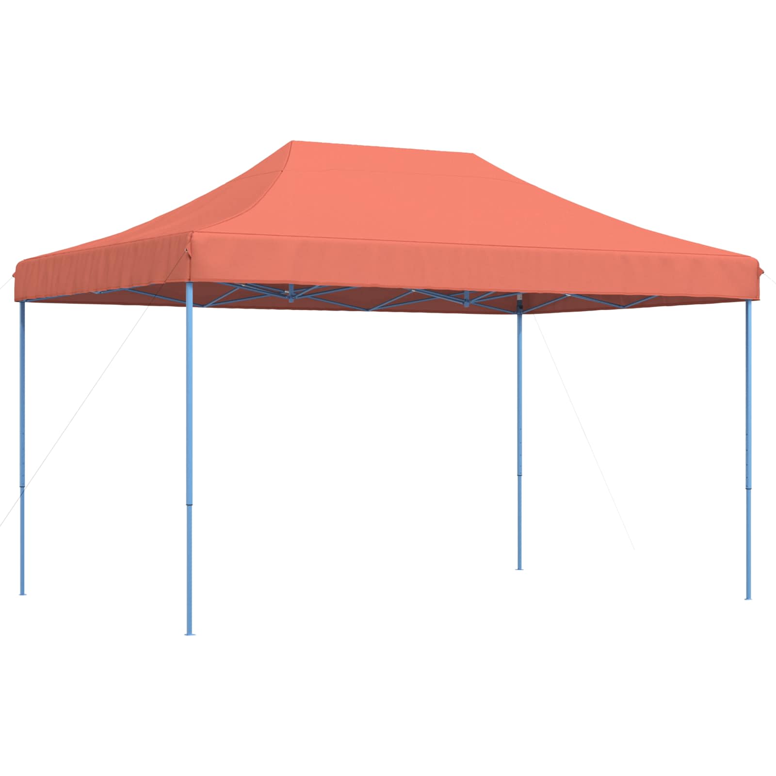 Partytent inklapbaar pop-up 440x292x315 cm terracotta