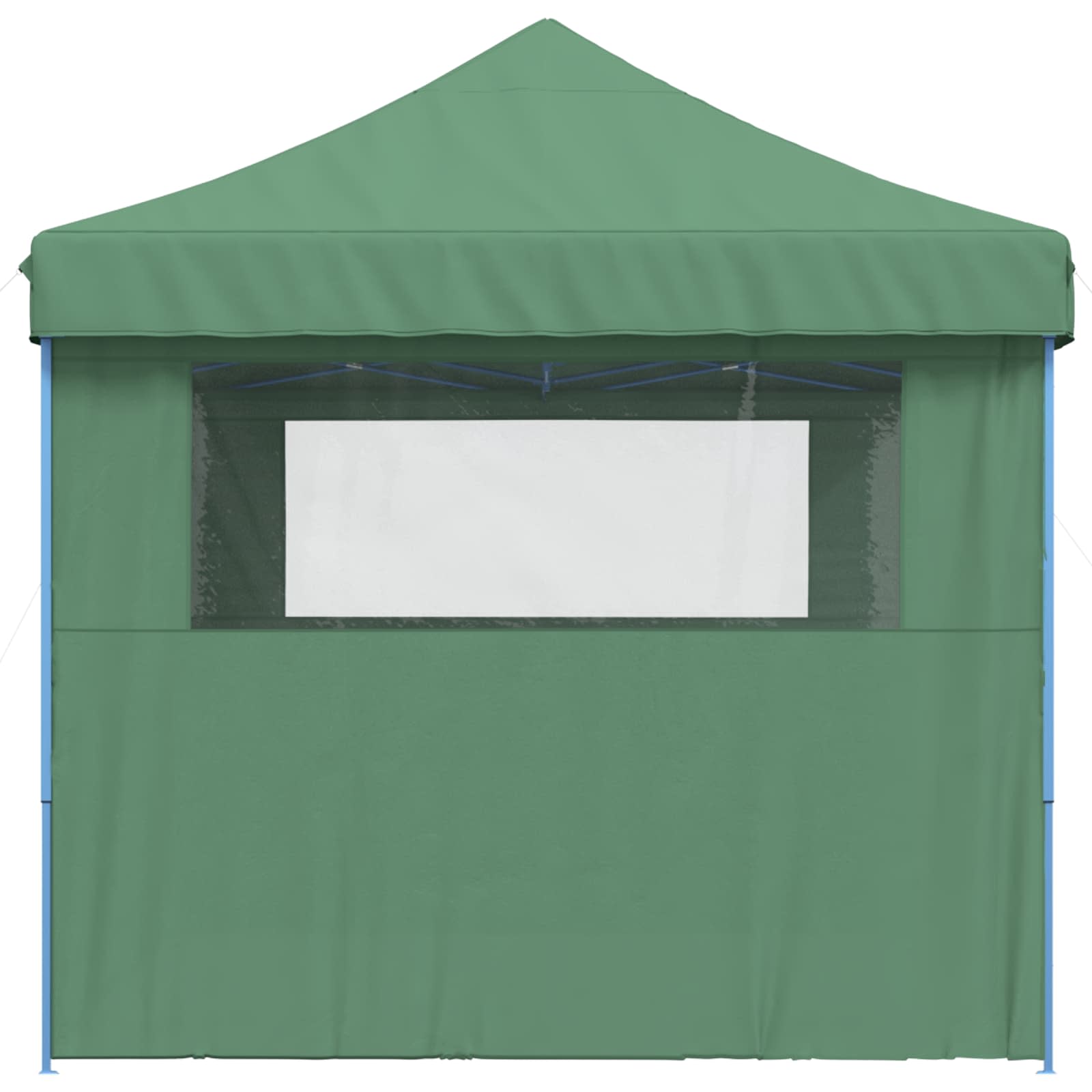Partytent inklapbaar pop-up met 3 zijwanden groen