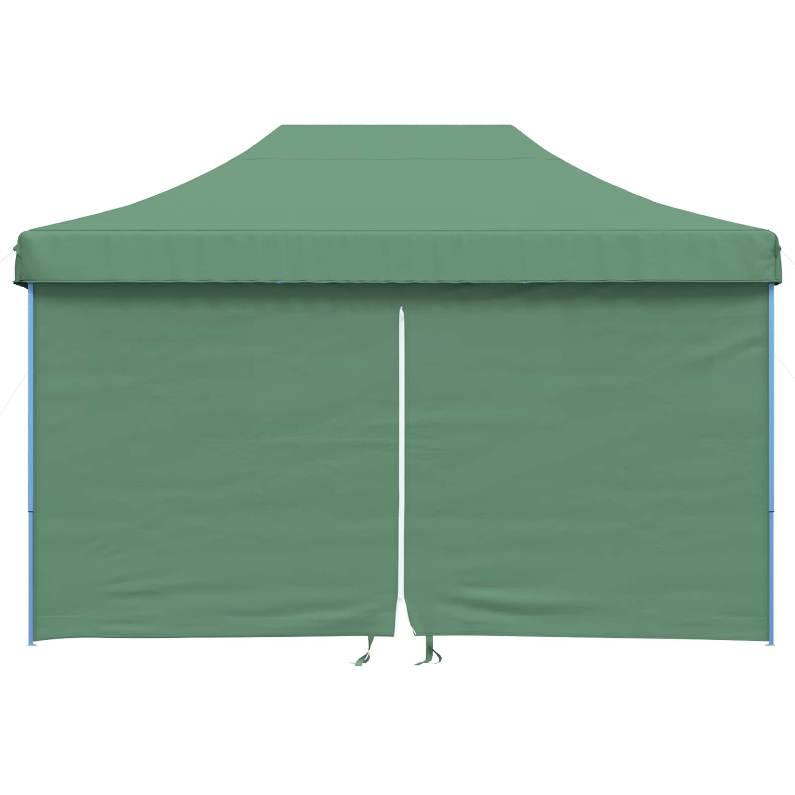 Partytent inklapbaar pop-up met 4 zijwanden groen