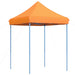Partytent inklapbaar pop-up 200x200x306 cm oranje