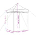 Partytent inklapbaar pop-up 200x200x306 cm zwart