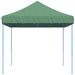 Partytent inklapbaar pop-up 410x279x315 cm groen