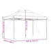 Partytent inklapbaar pop-up 410x279x315 cm bordeauxrood