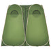 Privacytent pop-up waterdicht groen