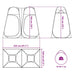 Privacytent pop-up waterdicht blauw