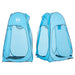 Privacytent pop-up waterdicht blauw