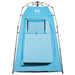 Privacytent snelsluiting waterdicht blauw