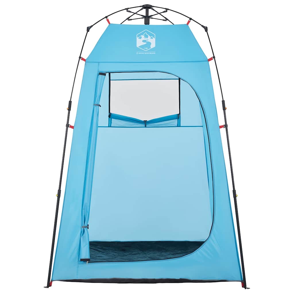 Privacytent snelsluiting waterdicht blauw