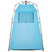 Privacytent snelsluiting waterdicht blauw