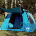 Koepeltent 4-persoons snelontgrendeling blauw