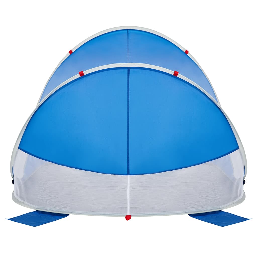 Strandtent pop-up waterdicht azuurblauw