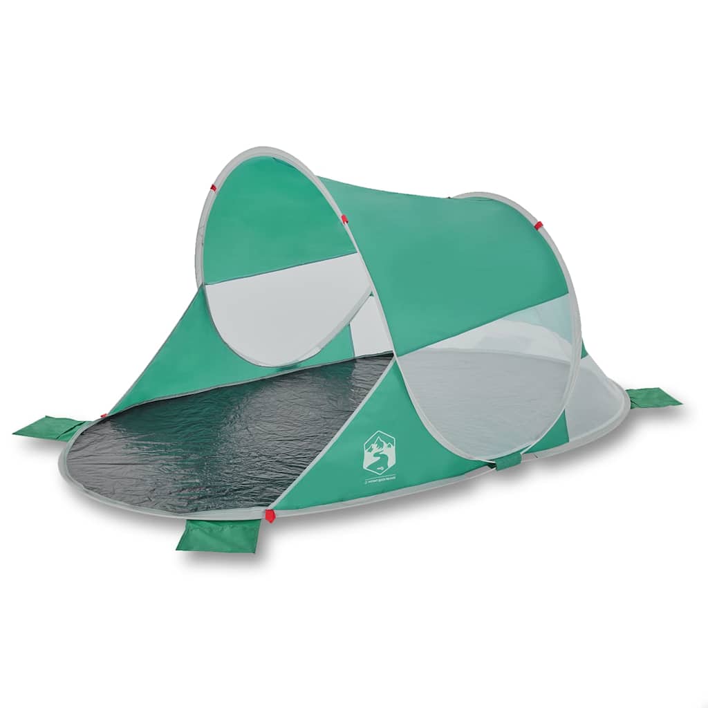 Strandtent pop-up waterdicht zeegroen
