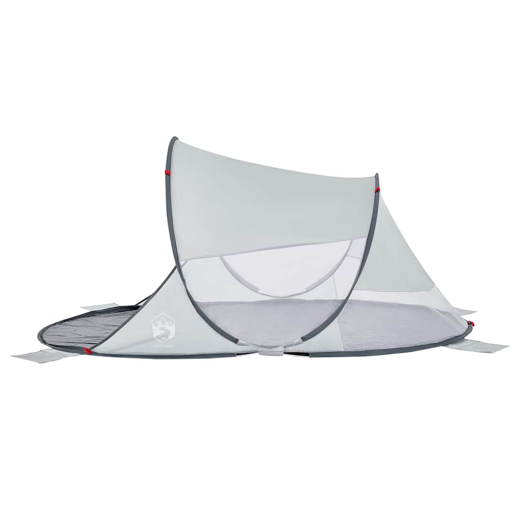 Strandtent pop-up waterdicht grijs