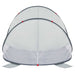 Strandtent pop-up waterdicht grijs