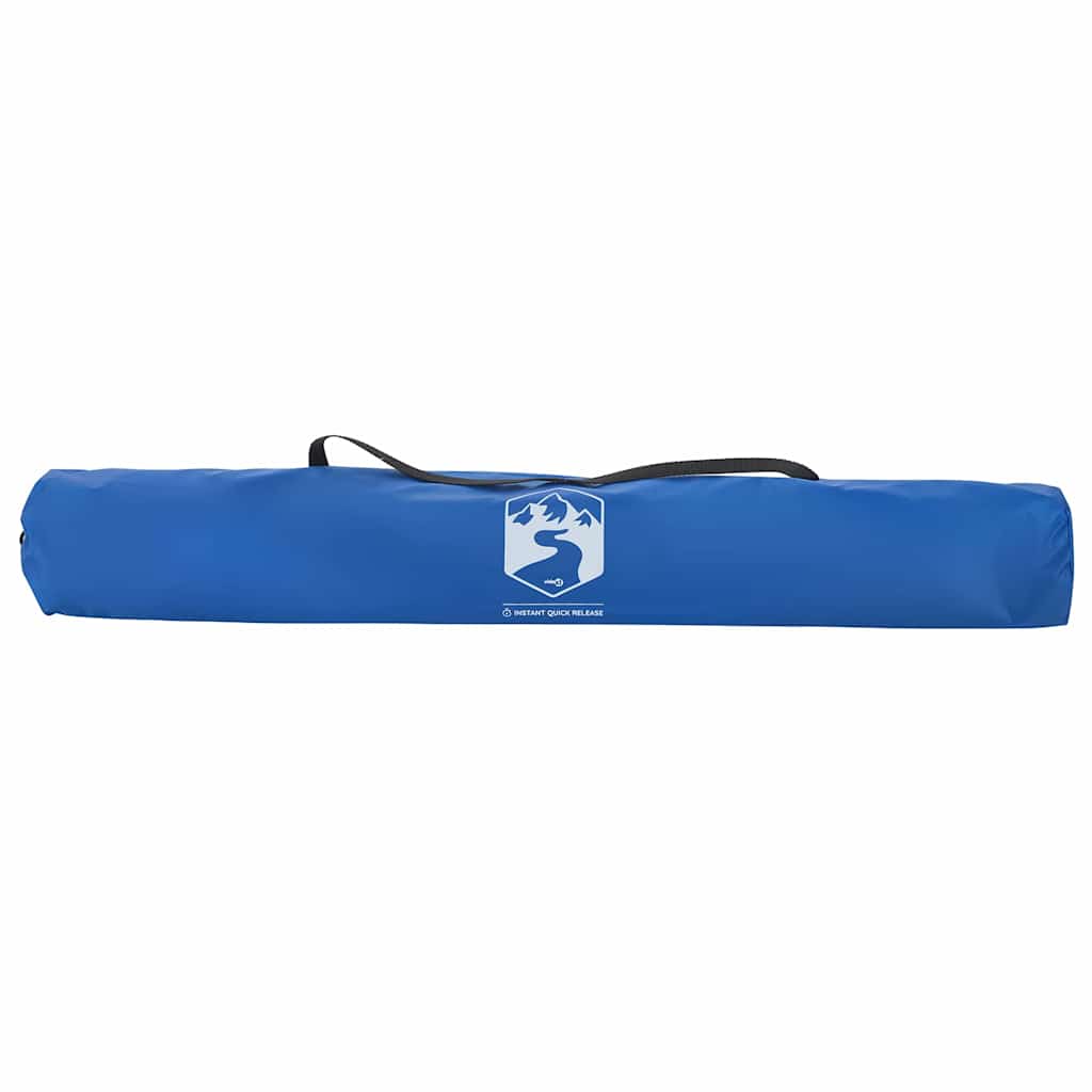 Strandtent waterdicht snelontgrendeling azuurblauw