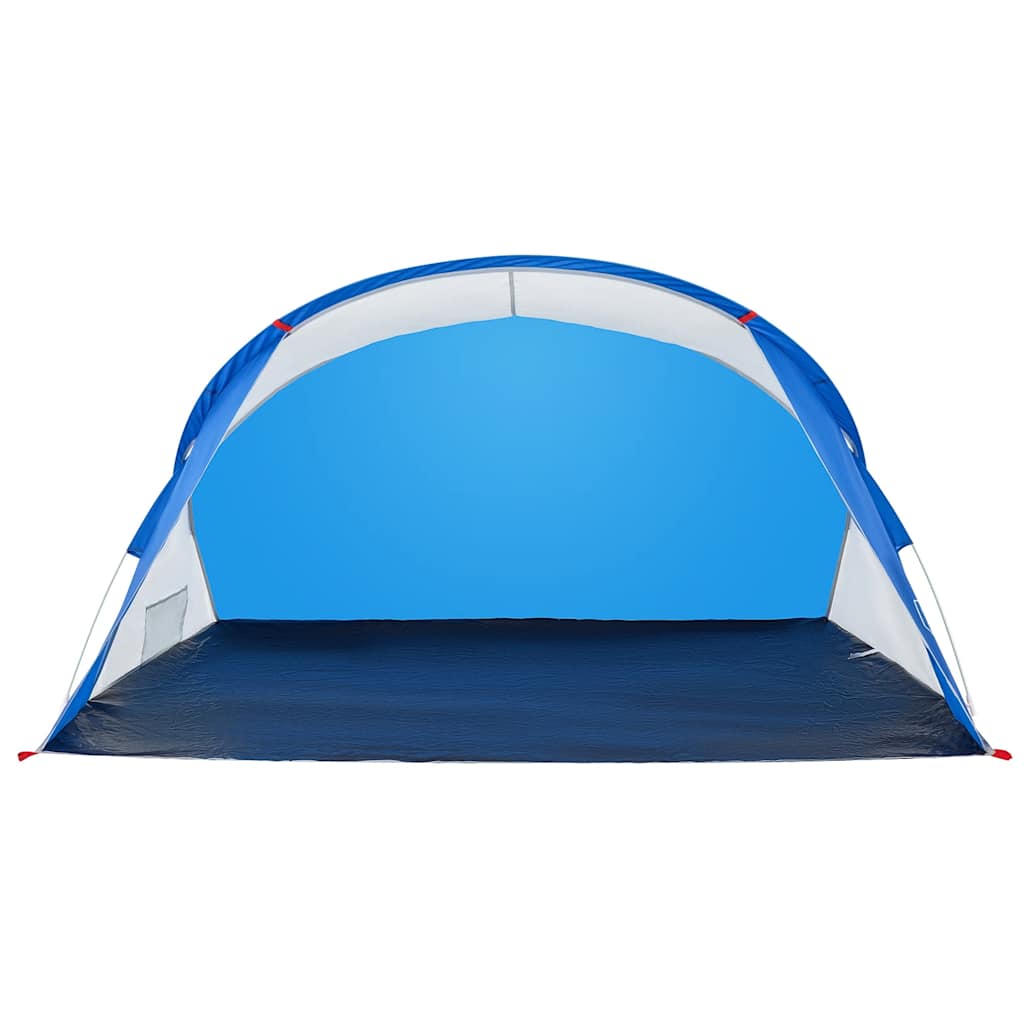 Strandtent 2-persoons pop-up waterdicht azuurblauw