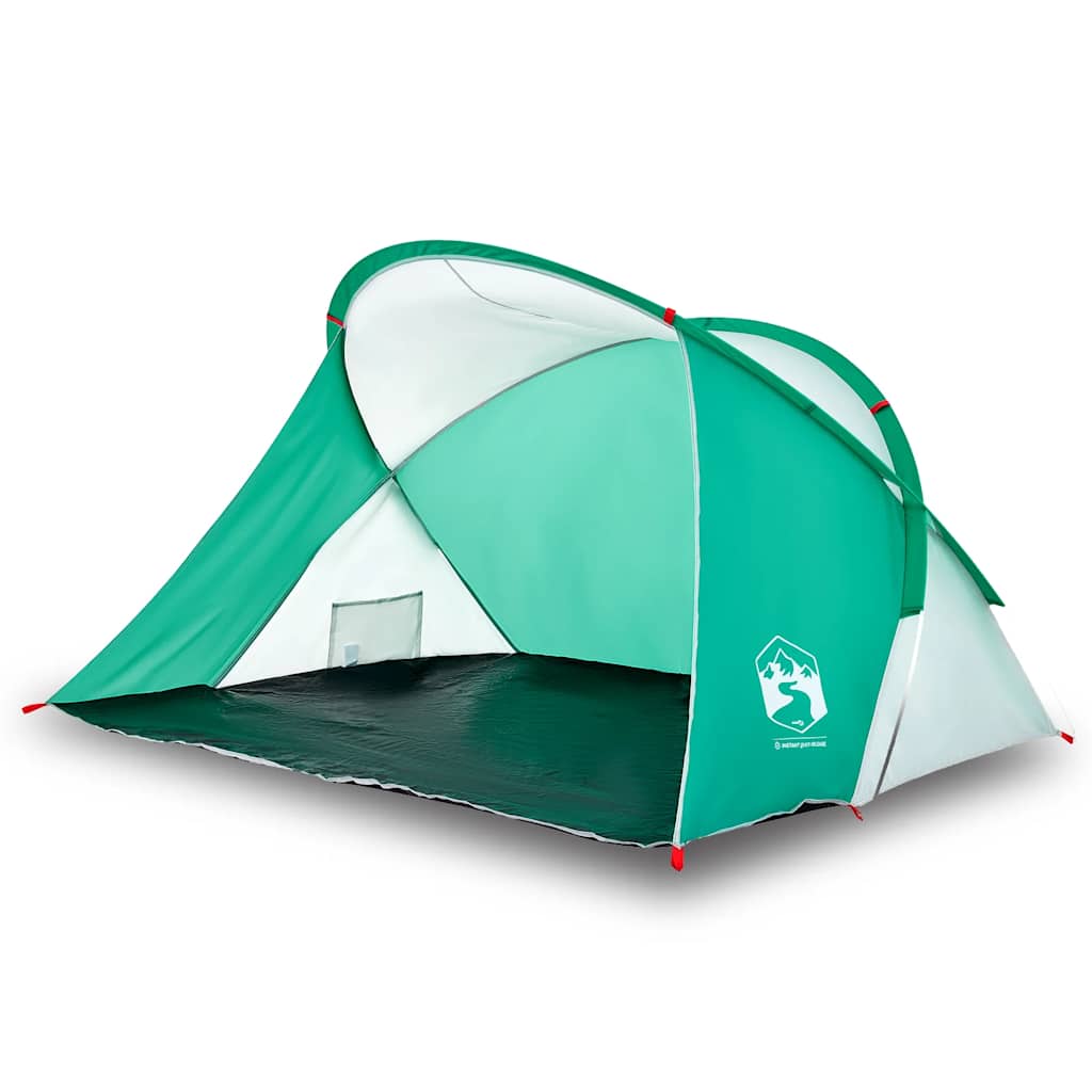 Strandtent 2-persoons pop-up waterdicht zeegroen