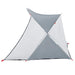 Strandtent 2-persoons pop-up waterdicht grijs