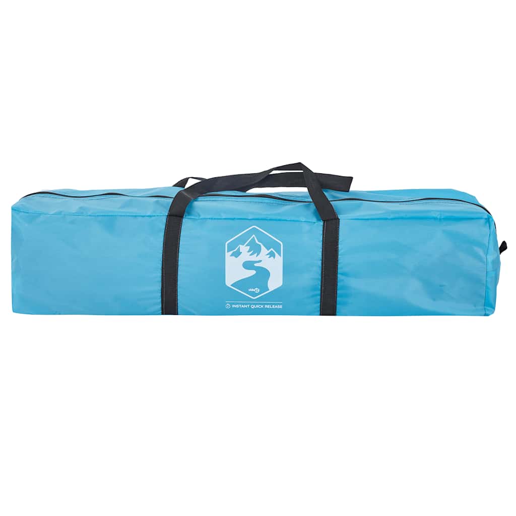 Tent 3-persoons snelontgrendeling blauw