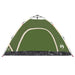 Tent 4-persoons snelontgrendeling groen