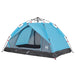 Koepeltent 2-persoons snelontgrendeling blauw