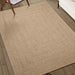 Vloerkleed ZIZUR binnen en buiten 80x200 cm jute look