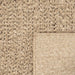 Vloerkleed ZIZUR binnen en buiten 80x200 cm jute look