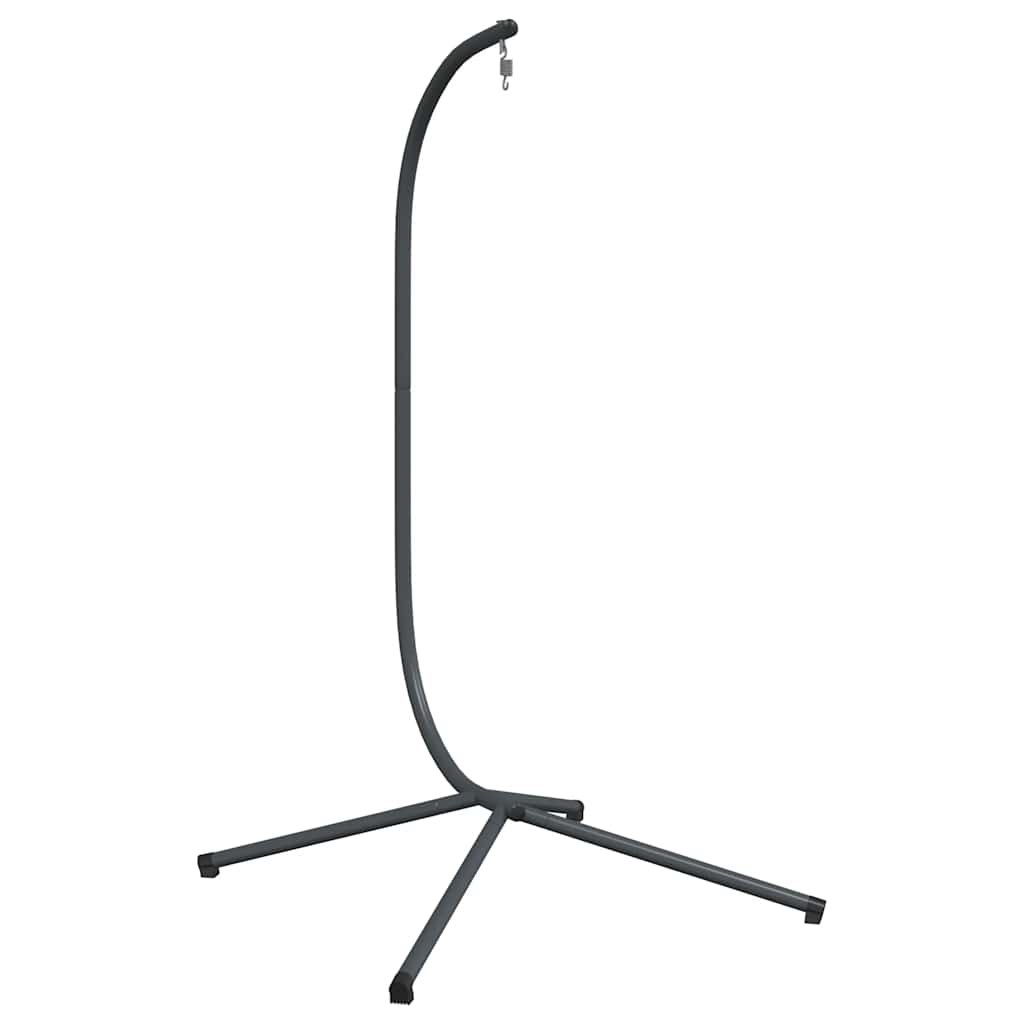 Hangende Egg Chair standaard zonder mand antraciet staal