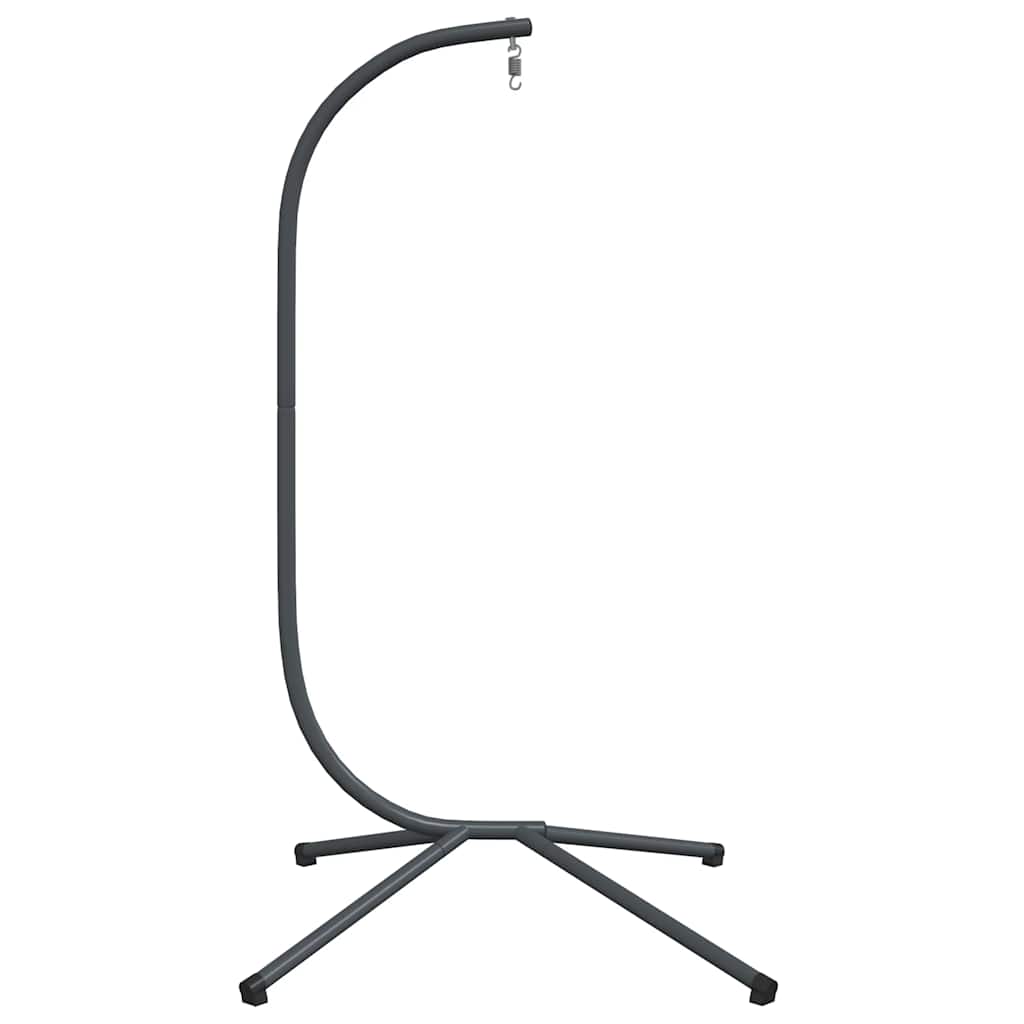 Hangende Egg Chair standaard zonder mand antraciet staal