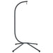 Hangende Egg Chair standaard zonder mand antraciet staal