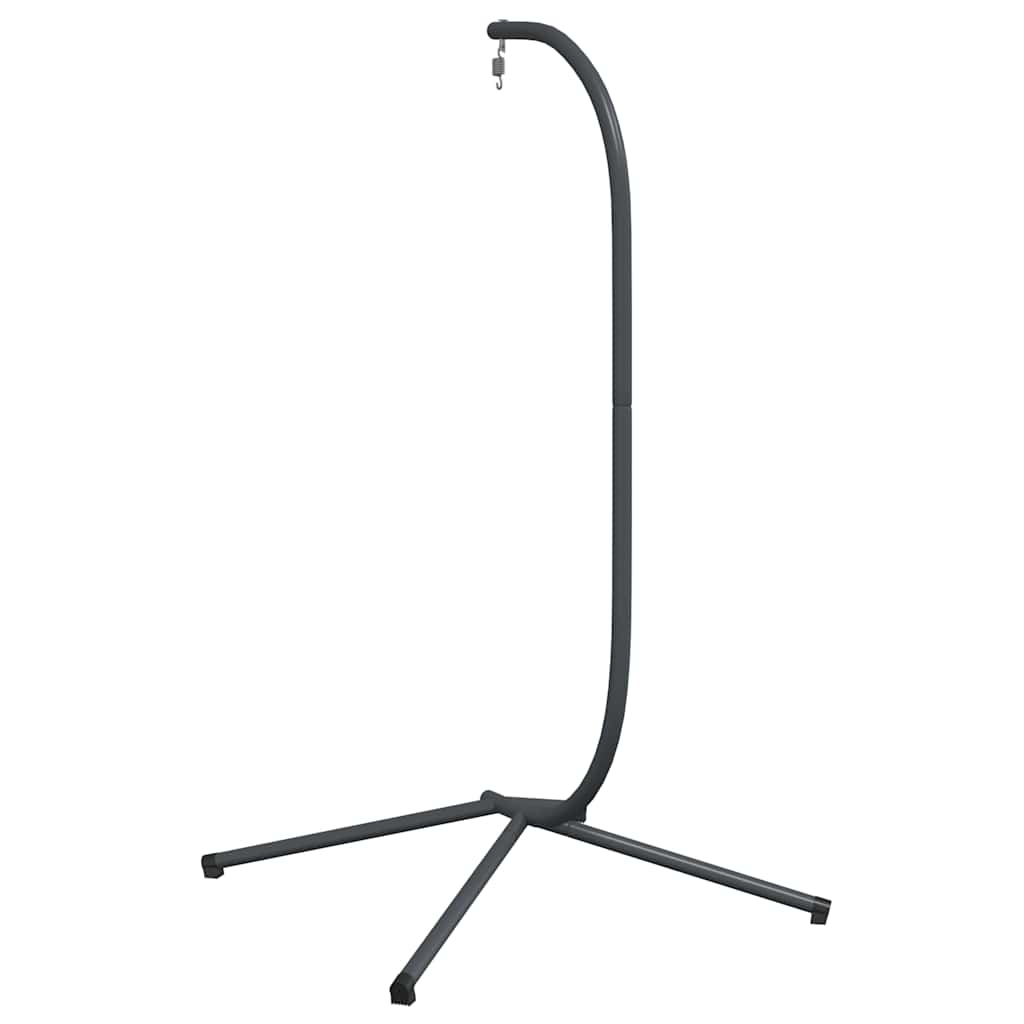 Hangende Egg Chair standaard zonder mand antraciet staal