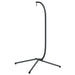 Hangende Egg Chair standaard zonder mand antraciet staal