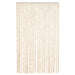 Vliegengordijn 118x220 cm chenille beige en wit
