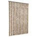 Vliegengordijn 118x220 cm chenille donkerbruin en beige