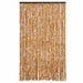 Vliegengordijn 118x220 cm chenille okerkleurig en wit