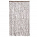 Vliegengordijn 118x220 cm chenille taupe en wit