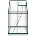 Tuinkas met basisframe 169x114x202 cm aluminium groen