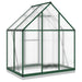 Tuinkas met basisframe 169x114x202 cm aluminium groen