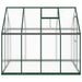 Tuinkas met basisframe 224x169x195 cm aluminium groen