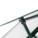 Tuinkas met basisframe 224x169x195 cm aluminium groen